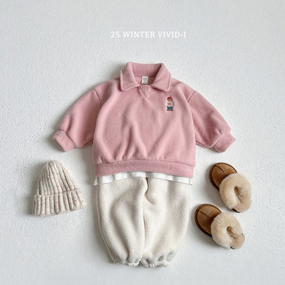 韓國童裝 25冬｜vivid-i 25FW607 set