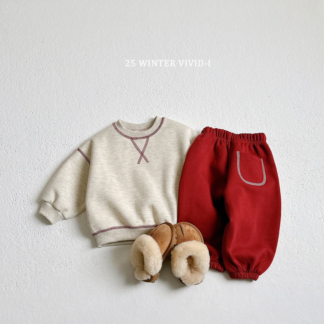 韓國童裝 25冬｜vivid-i 25FW608 set