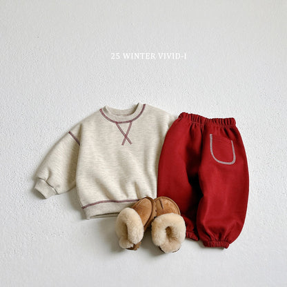 韓國童裝 25冬｜vivid-i 25FW608 set