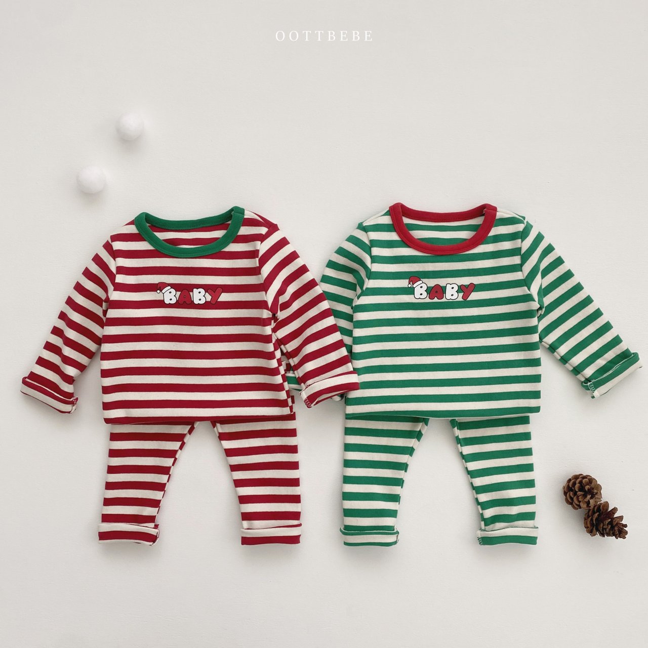 25FW❄️Oottbebe top and bottom set